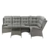 Washington Loungeset 2 Delen Grijs,Grijs.-Vente-unique Online