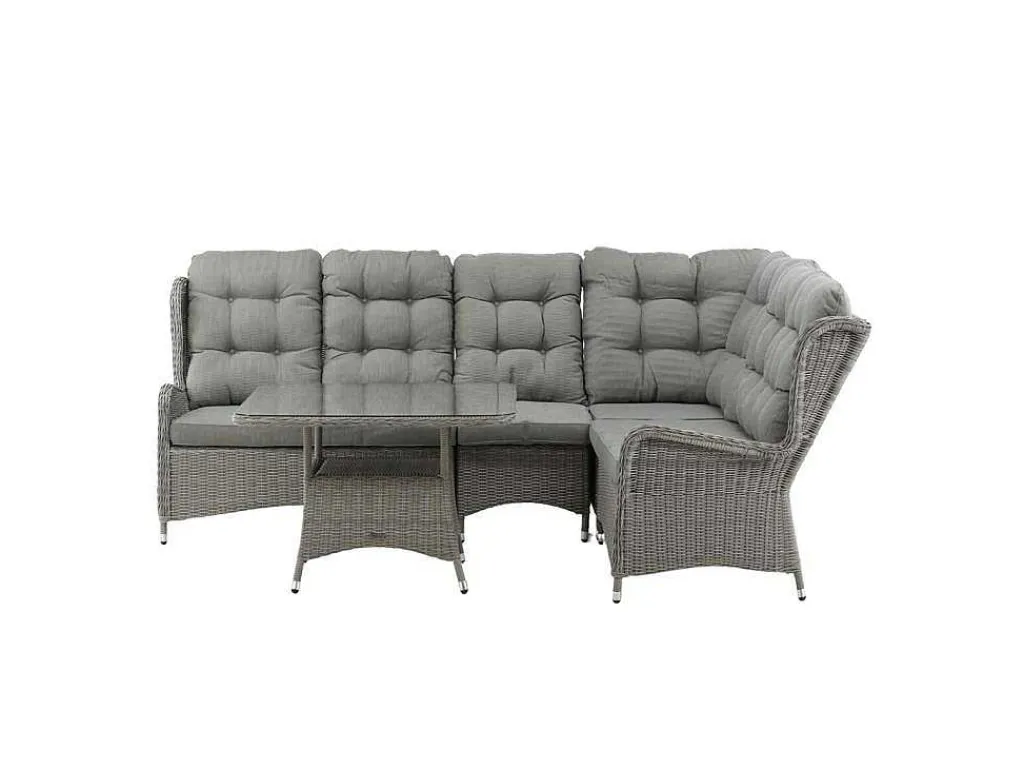 Washington Loungeset 2 Delen Grijs,Grijs.-Vente-unique Online