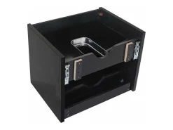 Wastafel + Wastafelmeubel Mcw-B19, Zwart-Vente-unique Sale