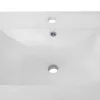 Wastafel + Wastafelmeubel Mcw-D16, Wit-Vente-unique