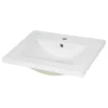 Wastafel Mcw-D16, 61Cm 30Mm Rand-Vente-unique Outlet
