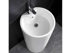 Wastafel Op Cylindrische Voet Totam-Shower & Design Sale