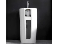 Wastafel Op Cylindrische Voet Totam-Shower & Design Sale
