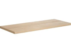 Wastafelmeubel Met Dubbele Opzetwastafel - Eikenfineer - 120 Cm - Cosmoti-Vente-unique Hot