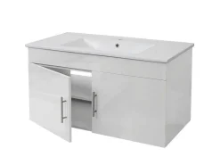 Wastafelonderbouw Mcw-D16, Wit-Vente-unique Clearance