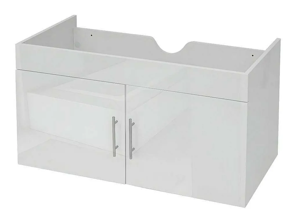 Wastafelonderbouw Mcw-D16, Wit-Vente-unique Clearance