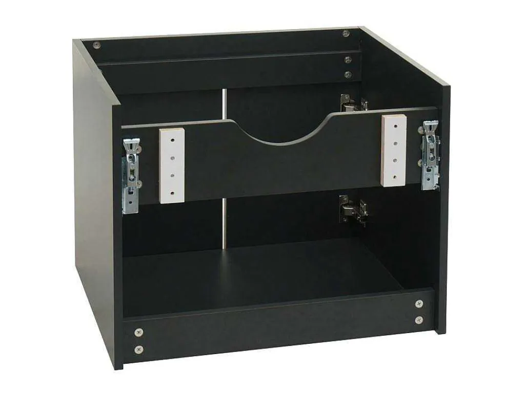 Wastafelonderbouw Mcw-L86, Zwart-Vente-unique Sale