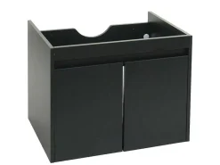 Wastafelonderbouw Mcw-L86, Zwart-Vente-unique Sale