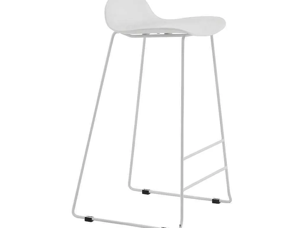 Wave Barstoel Kuipstoel Wit.-Venture Home Hot