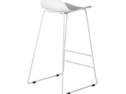 Wave Barstoel Kuipstoel Wit.-Venture Home Hot