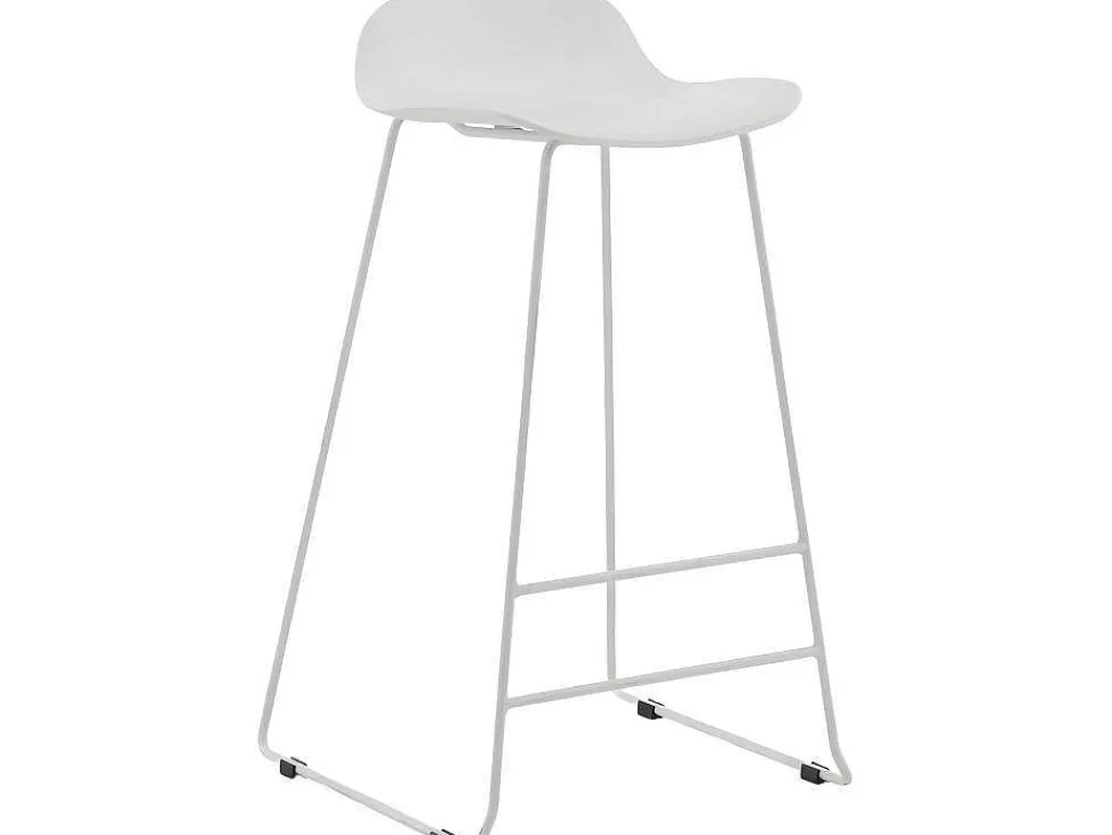 Wave Barstoel Kuipstoel Wit.-Venture Home Hot