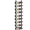 Wijnfleshouder Voor 9 Flessen - L19 X H92 Cm - Metaal - Zwart - Routal-OZAIA Online