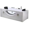 Wit Hydromassagebad Chromotherapie 180 X 90 Cm 16 Jets Eden-ELITESHOPPING Discount