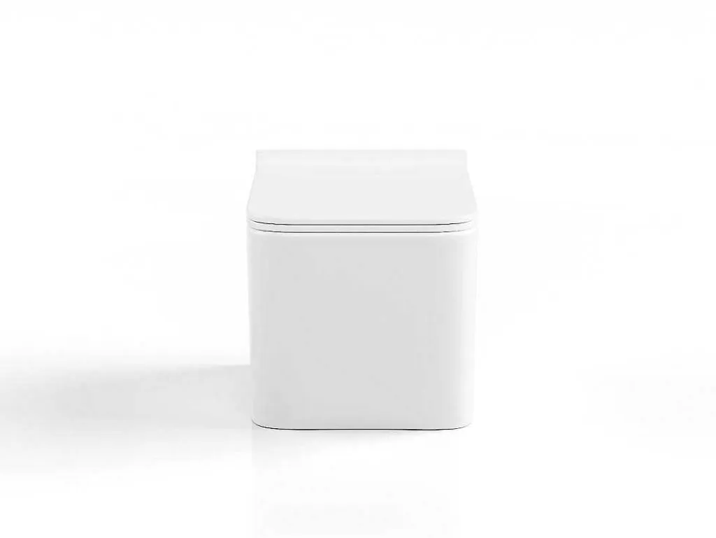 Witte Hang-Wc Van Keramiek Zonder Rand - Clemona-Vente-unique Sale