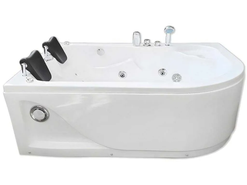 Witte Hottub 170 X 115 Cm Voor 2 Personen 15 Jets Tulip-ELITESHOPPING Online