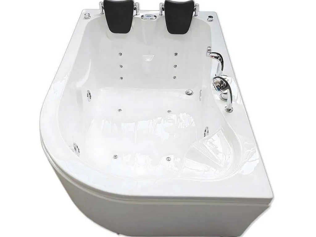 Witte Hottub 170 X 115 Cm Voor 2 Personen 15 Jets Tulip-ELITESHOPPING Online