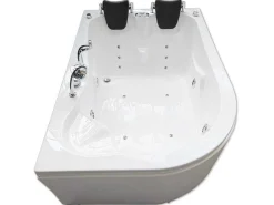Witte Hottub 170 X 115 Cm Voor 2 Personen 15 Jets Dahlia-ELITESHOPPING Sale
