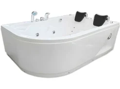 Witte Hottub 170 X 115 Cm Voor 2 Personen 15 Jets Dahlia-ELITESHOPPING Sale