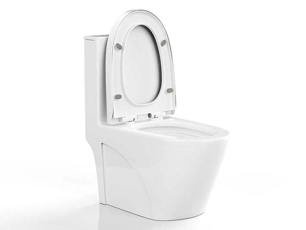 Witte Wc Om Te Plaatsen Van Keramiek - Nagilam-Vente-unique Hot