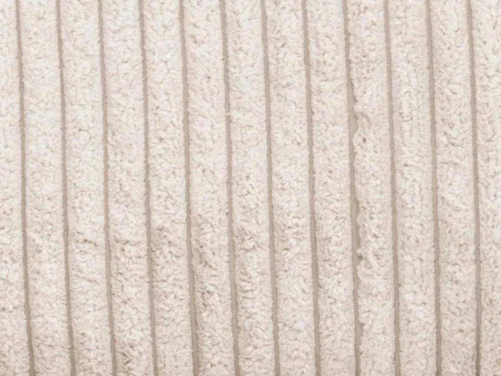 Xxl Hoekbank Van Beige Ribfluweel Tessio Van Maison Cephy-Maison Céphy Outlet