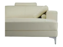 Xxl Zevenzitsbank Hoogwaardig Leer Donatello Ii - Ivoor - Hoek Rechts-LINEA SOFA Discount