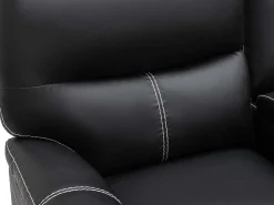 Xxl-Relaxhoekbank Van Zwart Kunstleer - Canby-Vente-unique Hot