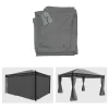 Zijwand Pergola Calpe Ii (Set Van 4), Grijs-Vente-unique Online