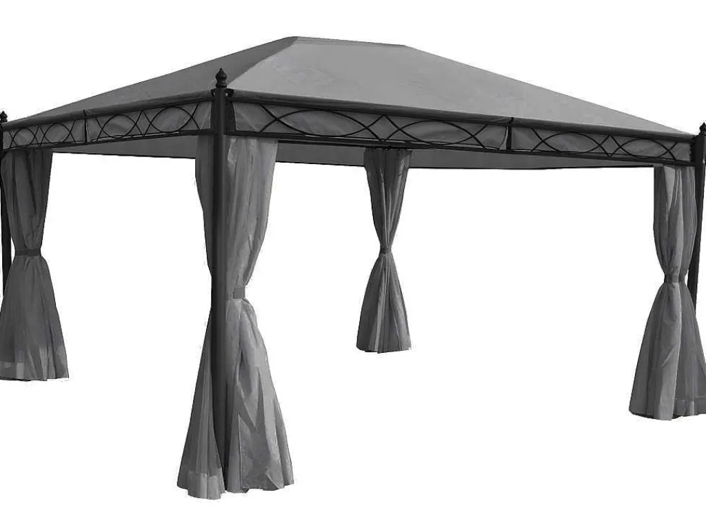 Zijwand Pergola Calpe Ii (Set Van 4), Grijs-Vente-unique Online
