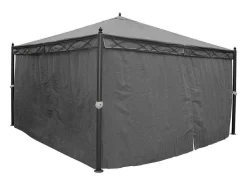 Zijwand Voor Pergola Calpe Iii, Grijs-Vente-unique Clearance
