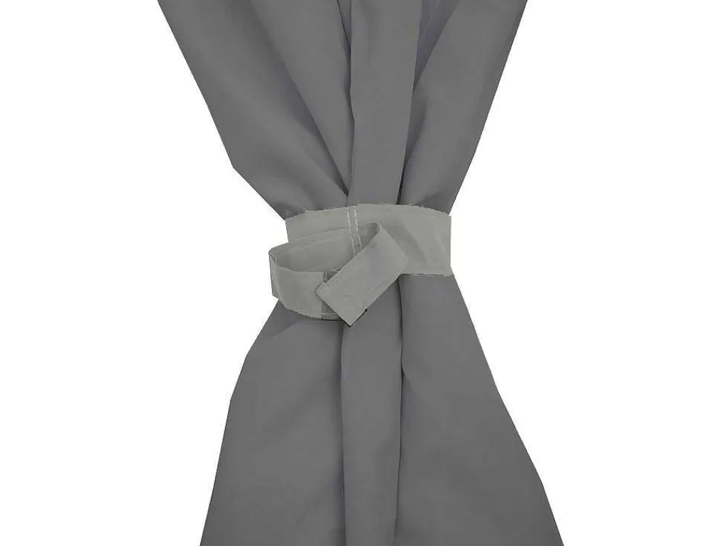Zijwand Voor Pergola Calpe Iii, Grijs-Vente-unique Clearance