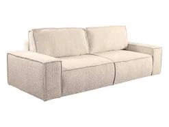 3-Zits Slaapbank Van Teddy Stof - Beige - Amelia Van Pascal Morabito-Vente-unique Outlet