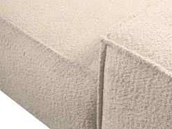 3-Zits Slaapbank Van Teddy Stof - Beige - Amelia Van Pascal Morabito-Vente-unique Outlet
