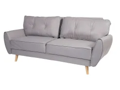 3-Zitsbank Mcw-J19, Stof/Textiel Grijs-Vente-unique New