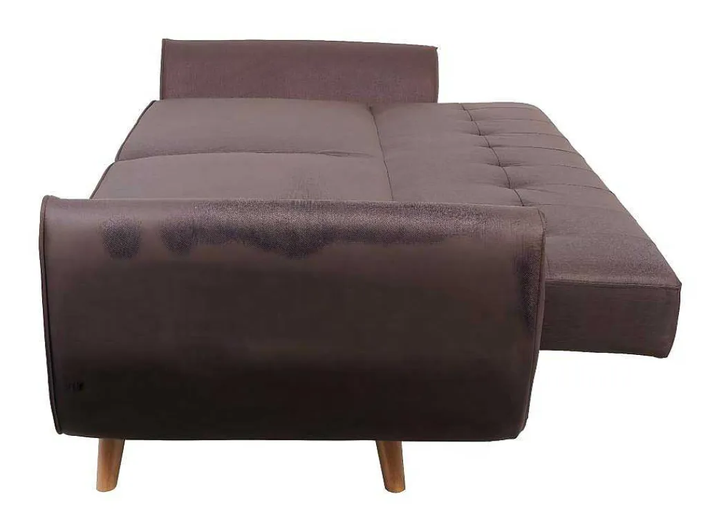 3-Zitsbank Mcw-J19, Stof/Textiel Bruin-Vente-unique Sale