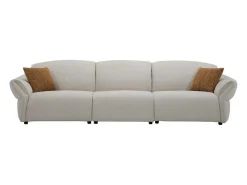 4-Zitsbank Van Beige Stof Bodura-Vente-unique Online
