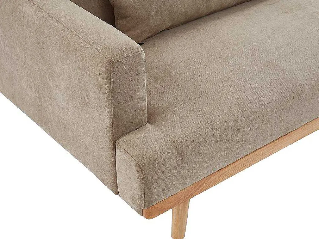 3-Zitsslaapbank Van Stof Esme - Beige-Vente-unique Online