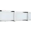 Zoey Wandlamp, Chroom, Wit, 64X8X13 Cm,-EPIKASA Online