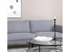 Zoom Bank 2 Persoons Grijs.-Vente-unique Outlet