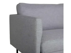 Zoom Bank 2 Persoons Grijs.-Vente-unique Outlet
