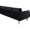 Zoom Bank Ubank Velours Zwart.-Vente-unique New