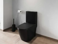 Zwarte Matte Wc Om Te Plaatsen Van Keramiek - Nagilam-Vente-unique Clearance