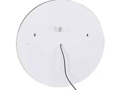 Zwarte Ronde Lichtgevende Badkamerspiegel Met Leds - D. 80 Cm - Numea-OZAIA