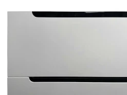 Zwevend Wastafelmeubel Met Dubbel Inbouwbekken En Kast - Wit - 120 Cm - Selita-Vente-unique Discount